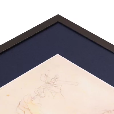 Thumbnail von 1,4 mm Passepartout mit individuellem Ausschnitt Ozeanblau (223)