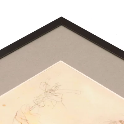 Thumbnail von 1,4 mm Passepartout in Standardgrößen Schiefer (288)