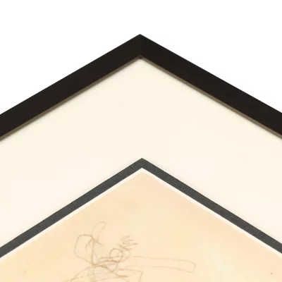 Thumbnail von 1,4 mm Doppel-Passepartout in Standardgr&ouml;&szlig;en Anthrazit (284)