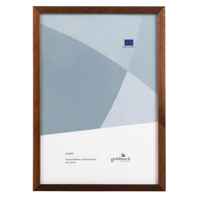 Treramme Skandi 21x29,7 cm (A4) | Brun | Normalglass (2 mm)