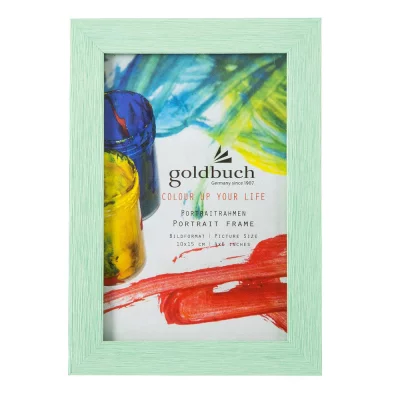Kunststofframme «Colour up your life» 10x15 cm | Grønn | Normalglass (2 mm)