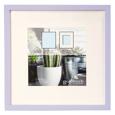 Kunststofframme Cosea med passepartout 30x30 cm (18x18 cm) | Syrin | Normalglass (2 mm)