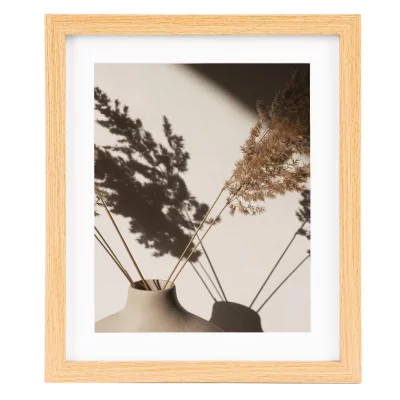 Treramme (MDF) for veggalleriet Tetris 20x25 cm | Natur | Kunstglass (2 mm)