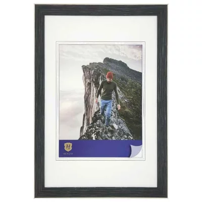 Kunststof kader Edge 10x15 cm | donkergrijs | normaal glas (2 mm)