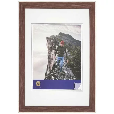 Kunststof kader Edge 10x15 cm | rood | normaal glas (2 mm)