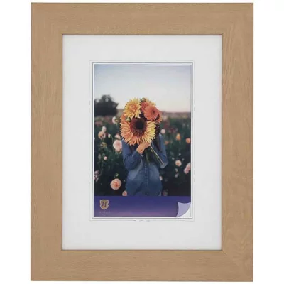 Kunststof kader Dahlia 10x15 cm | natuur | normaal glas (2 mm)