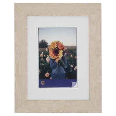 Kunststof kader Dahlia 10x15 cm | wit | normaal glas (2 mm)