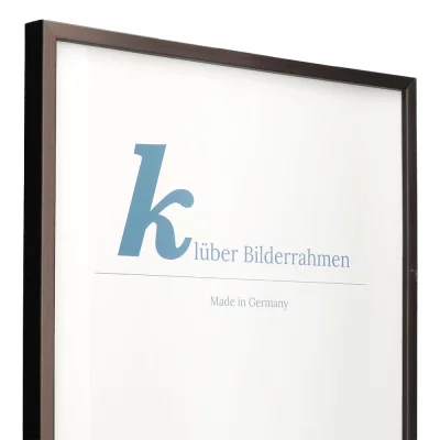 Houten kader Calamar 40x50 cm | rosé-zwart | normaal glas (2 mm)