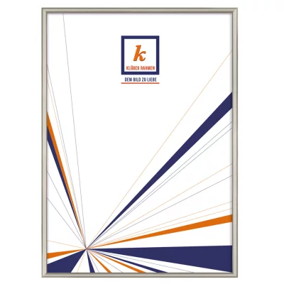 Alu-Bilderrahmen Miguel 30x45 cm | Champagner matt, Rücken gebürstet | Normalglas (2 mm)
