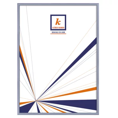 Alu-Bilderrahmen Miguel 30x45 cm | Himmelblau | Normalglas (2 mm)