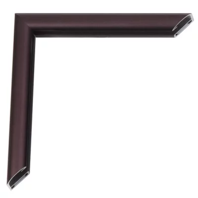 Alu-Bilderrahmen Pedro Maßanfertigung Florentiner Chianti (geätzt) | Kunstglas (2 mm)