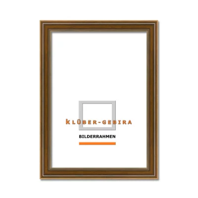 Holzrahmen Petra 70x100 | Nussbaum | Kunstglas (2 mm)