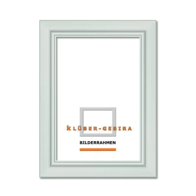 Holzrahmen Cartagena nach Maß weiß | Normalglas (2 mm)