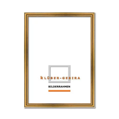 Holzrahmen Terrassa 20x30 | altgold | Normalglas (2 mm)