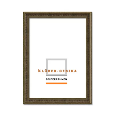 Barokkader Burgos op maat zilver | normaal glas (2 mm)