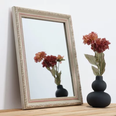 Vægspejl Marbella efter mål Sølv | Spejl (2 mm)