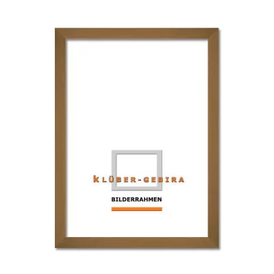 Holzrahmen Mérida nach Maß ocker | Normalglas (2 mm)