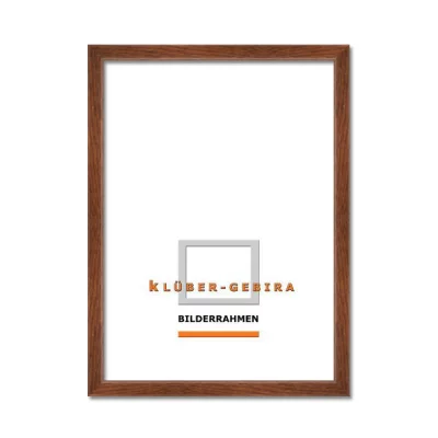 Holzrahmen Calvia 20x30 | Nussbaum | Normalglas (2 mm)