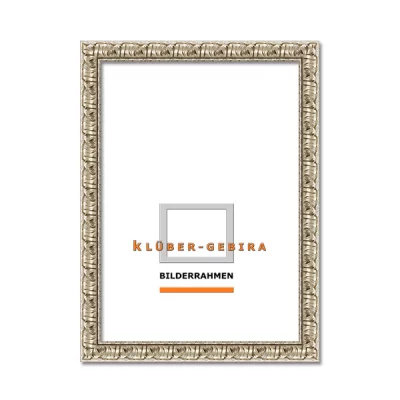 Barokkader Muro 50x60 cm | zilver | normaal glas (2 mm)