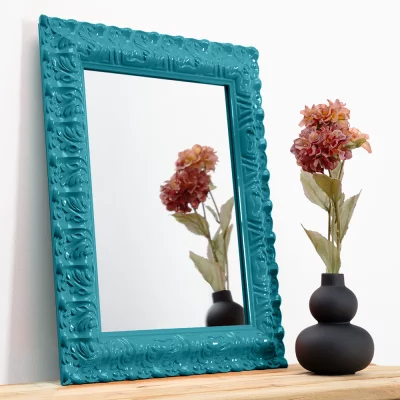 Vægspejl Salamanca Color 40x60 cm | Aqua (115) | Spejl (2 mm)