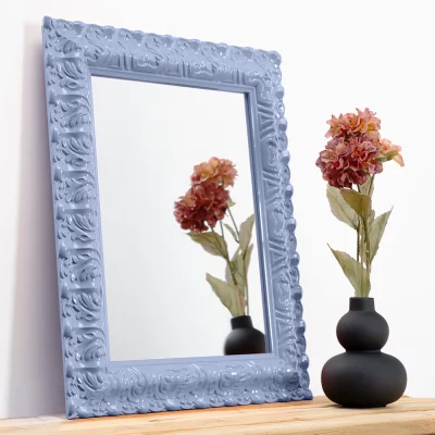 Vægspejl Salamanca Color 30x40 cm | Misty Blue (086) | Spejl (2 mm)