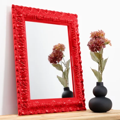 Vægspejl Salamanca Color 30x45 cm | Red (016) | Spejl (2 mm)