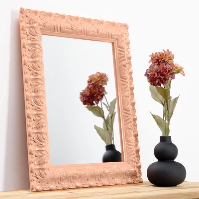 Vægspejl Salamanca Color efter mål Peach (024) | Spejl (2 mm)