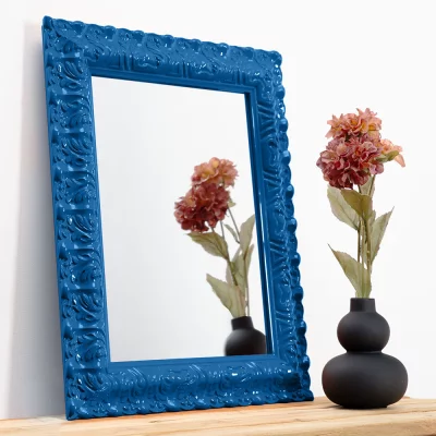Vægspejl Salamanca Color efter mål Royal Blue (097) | Spejl (2 mm)