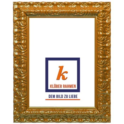 Barokkader Salamanca Color op maat caramel | normaal glas (2 mm)