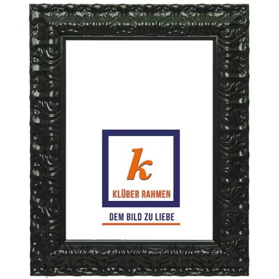 Barokkader Salamanca Color op maat charcoal | normaal glas (2 mm)