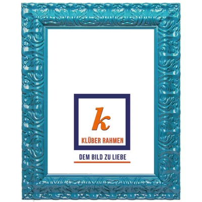 Barokkader Salamanca Color op maat Saphire | normaal glas (2 mm)