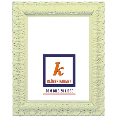 Barokkader Salamanca Color op maat vanilla | normaal glas (2 mm)