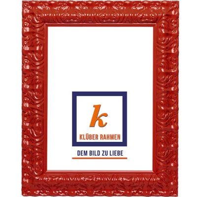 Barokkader Salamanca Color 30x40 cm | dark red | normaal glas (2 mm)