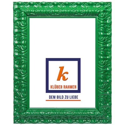Barokkader Salamanca Color 60x80 cm | groen | kunstglas (2 mm)