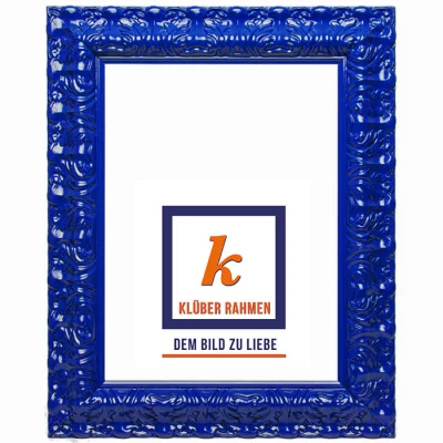 Barokkader Salamanca Color 30x40 cm | indigo | normaal glas (2 mm)