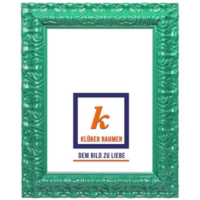Barokkader Salamanca Color 30x40 cm | sea green | normaal glas (2 mm)