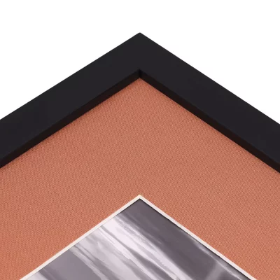 1,5 mm linnen passe-partout met uitsnede op maat 20x20 cm | Coral