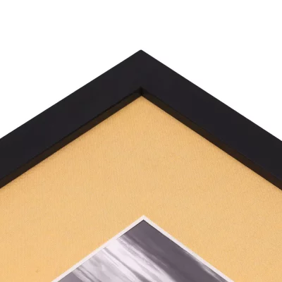 1,5 mm linnen passe-partout met uitsnede op maat 20x20 cm | Ochre