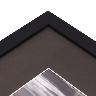 1,3 mm Passepartout mit individuellem Ausschnitt 70x100 cm | Anthrazit