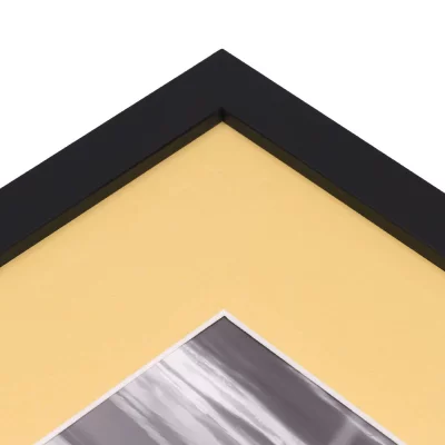 1,3 mm Passepartout mit individuellem Ausschnitt 70x100 cm | Sonnengelb