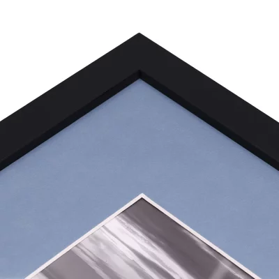 1,3 mm Passepartout mit individuellem Ausschnitt 70x100 cm | Taubenblau