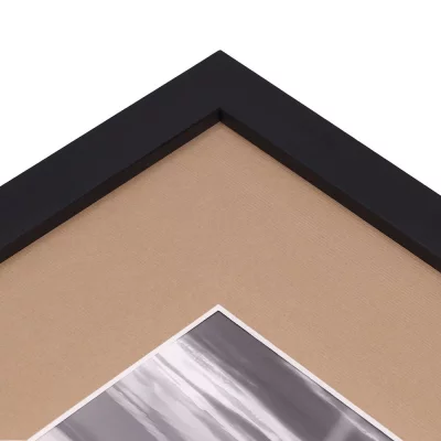 1,3 mm structuurpapier passe-partout met uitsnede op maat 20x30 cm | Caramel