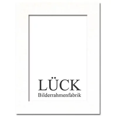Standaard passe-partout 13x18 cm (9x13 cm) | Meissen wit