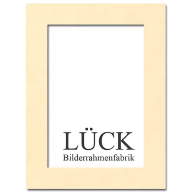 Standaard passe-partout 13x18 cm (9x13 cm) | schelp