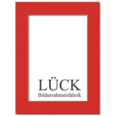 Standaard passe-partout 13x18 cm (9x13 cm) | rood