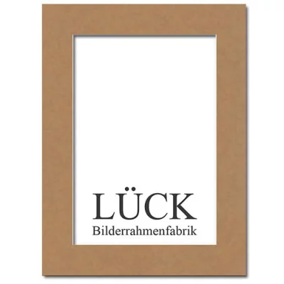 Standaard passe-partout 13x18 cm (9x13 cm) | sepia