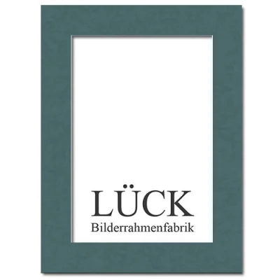 Standaard passe-partout 13x18 cm (9x13 cm) | Zuidzee-blauw