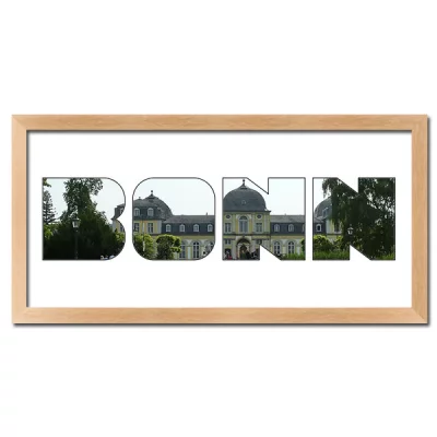 Thumbnail von Regiorahmen "Bonn" mit Passepartout Natur