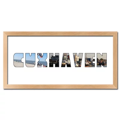 Thumbnail von Regiorahmen "Cuxhaven" mit Passepartout Natur