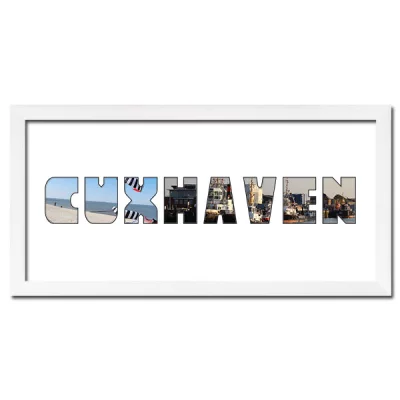 Thumbnail von Regiorahmen "Cuxhaven" mit Passepartout Weiss
